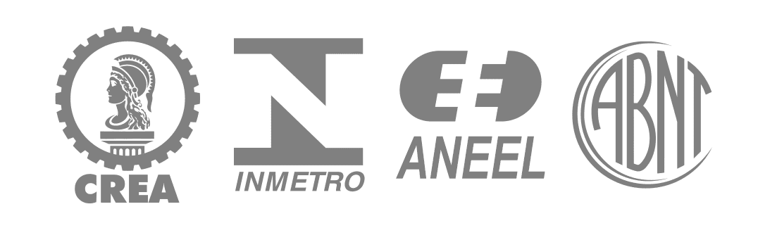 Logo crea inmetro aneel abnt
